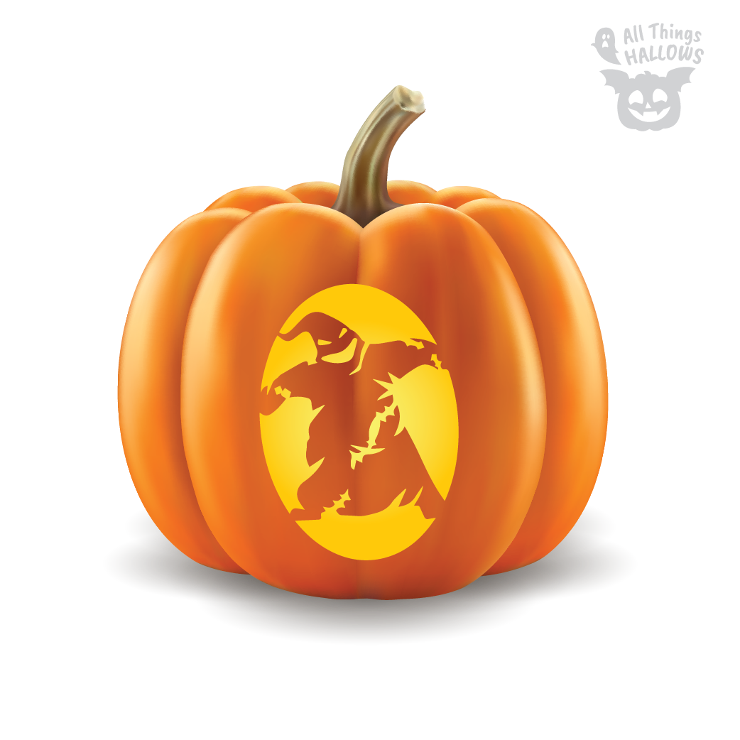 Oogie Boogie Pumpkin Stencil