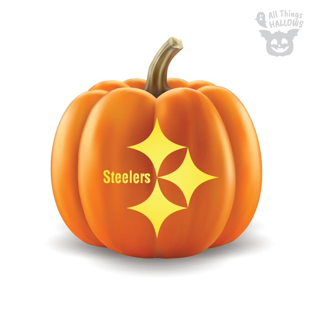 Pittsburgh Steelers Pumpkin Stencil