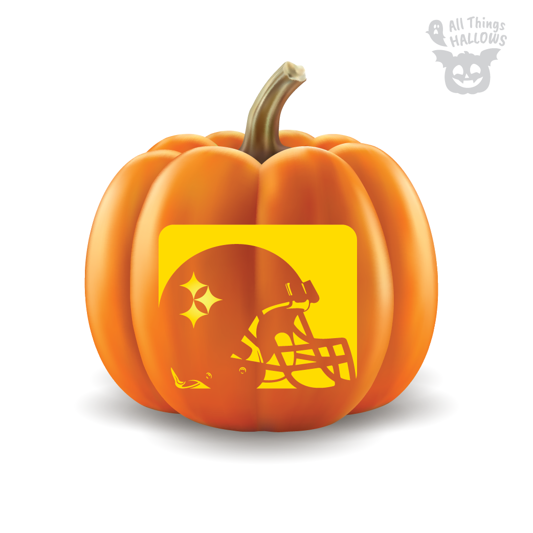 Pittsburgh Steelers Pumpkin Stencil