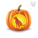 Pooping Dog Pumpkin Stencil - Allthingshallows.com – AllThingsHallows