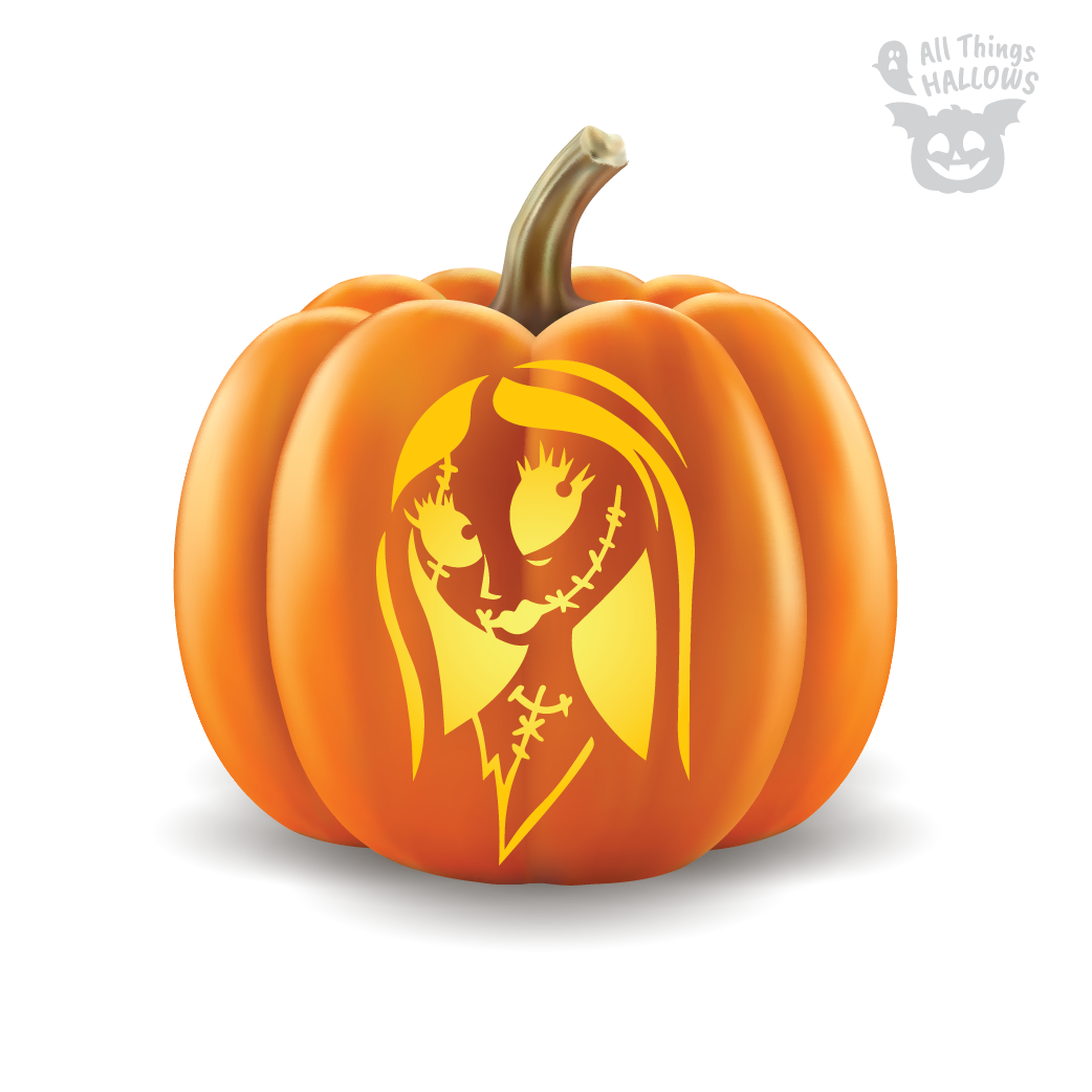 Sally Pumpkin Stencil