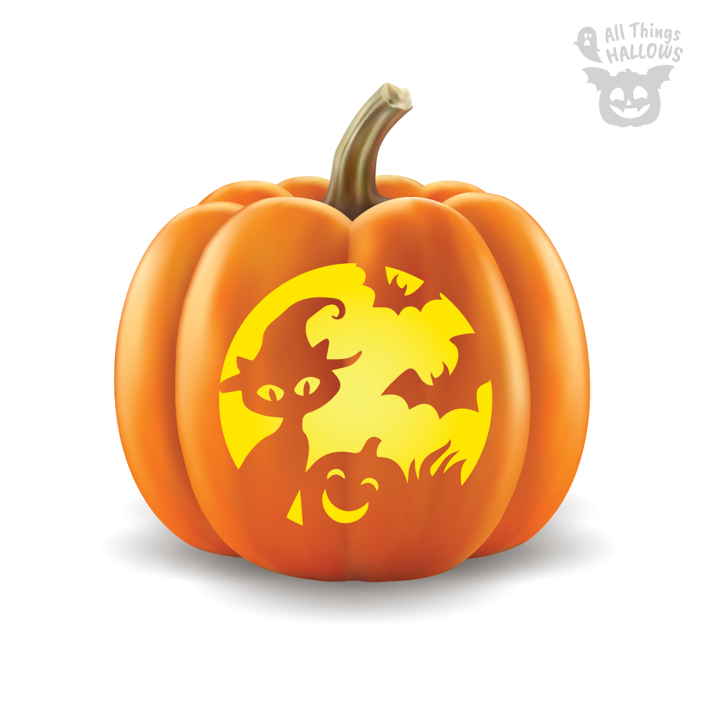 Scary Cat Pumpkin Stencil - Allthingshallows.com – AllThingsHallows scary-cat-pumpkin-stencil-allthingshallows-com-allthingshallows