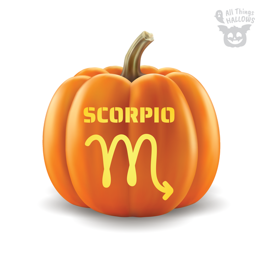 Scorpio Pumpkin Stencil