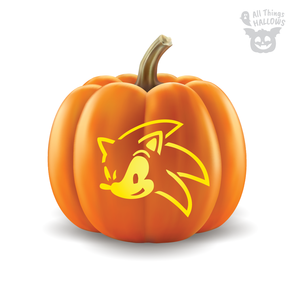 Sonic the Hedgehog Pumpkin Stencil - Allthingshallows.com – AllThingsHallows sonic-the-hedgehog-pumpkin-stencil-allthingshallows-com-allthingshallows