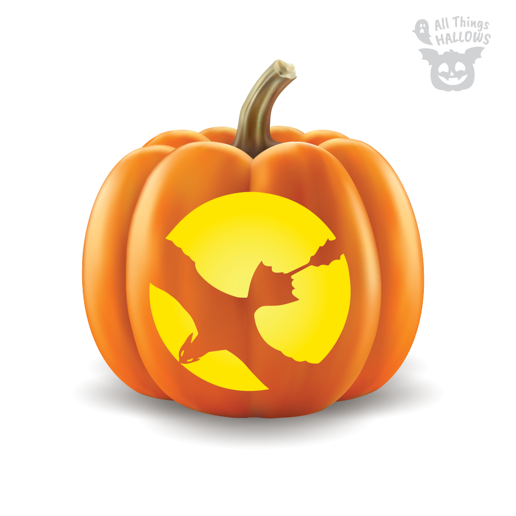 Toothless Pumpkin Stencil