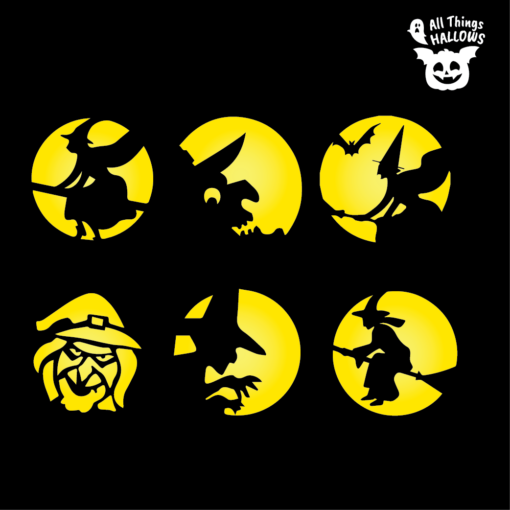 Printable Witch Pumpkin Carving printable-witch-pumpkin-carving